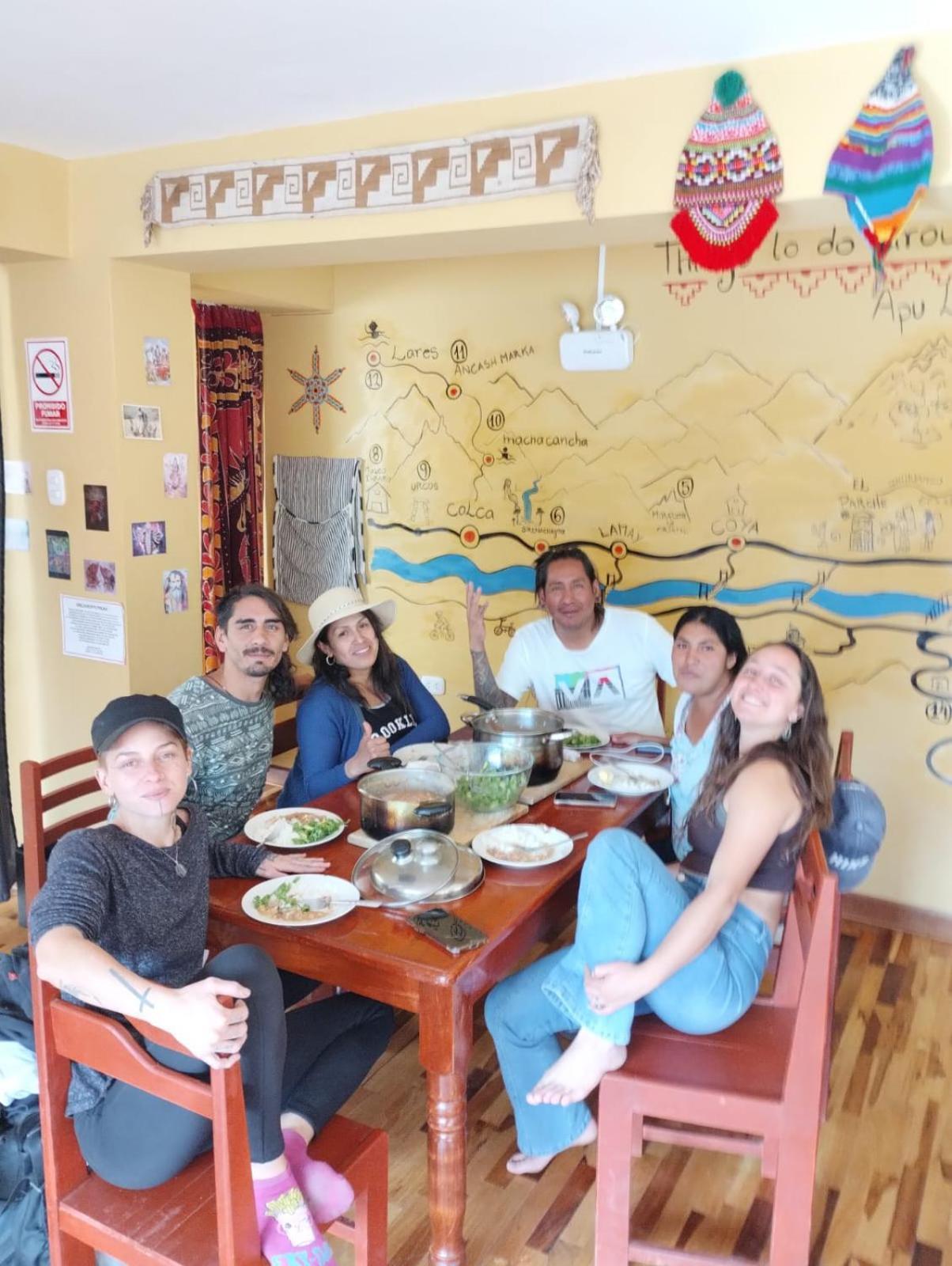 El Parche Rutero Hostel Pisac Ngoại thất bức ảnh